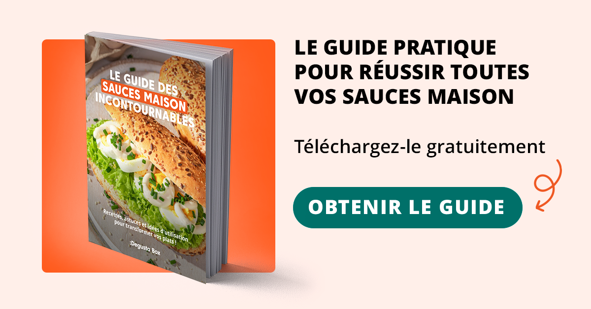 Téléchargez le guide des sauces maison incontournables